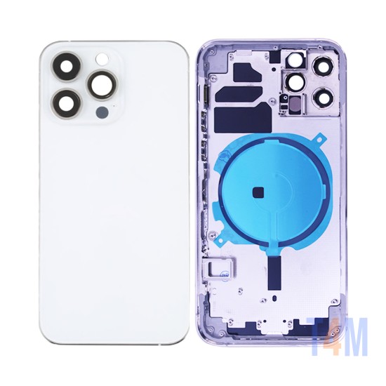 Tapa Trasera+Frame Apple iPhone 12 Pro Plata